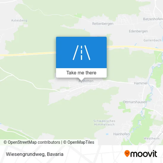 Карта Wiesengrundweg