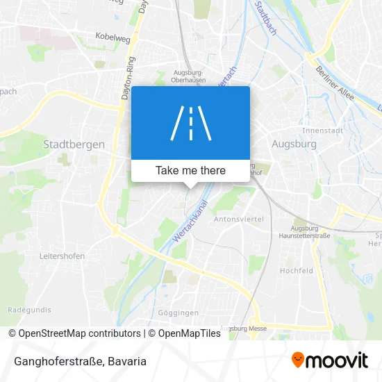 Карта Ganghoferstraße