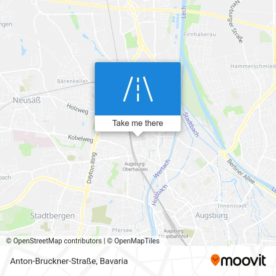 Карта Anton-Bruckner-Straße