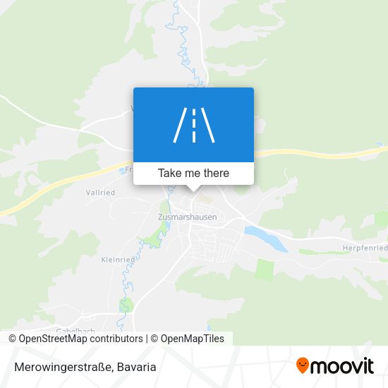 Merowingerstraße map