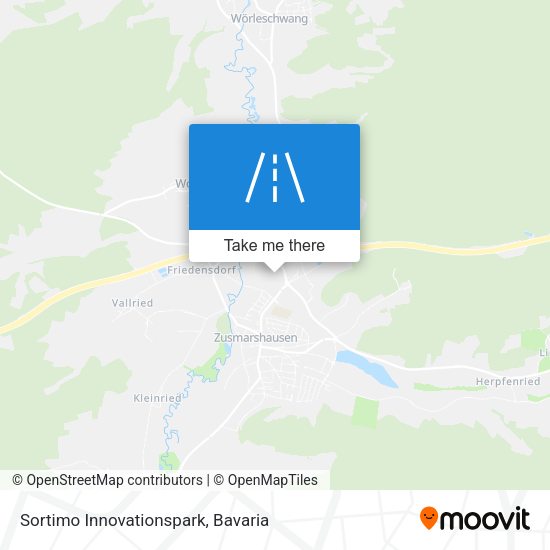 Sortimo Innovationspark map