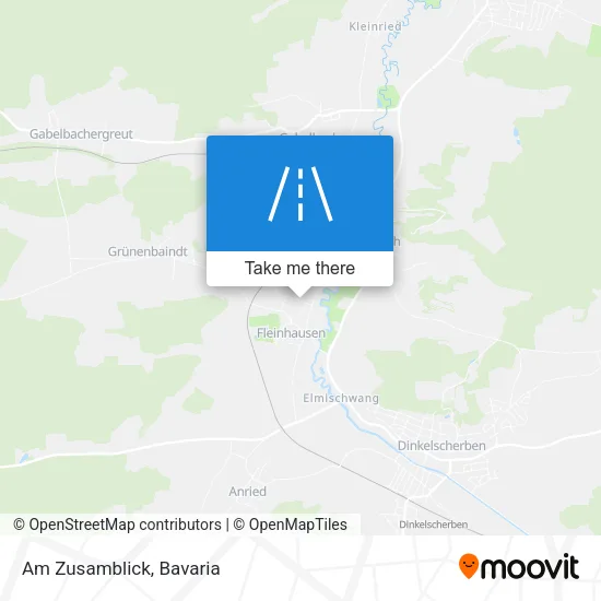 Карта Am Zusamblick