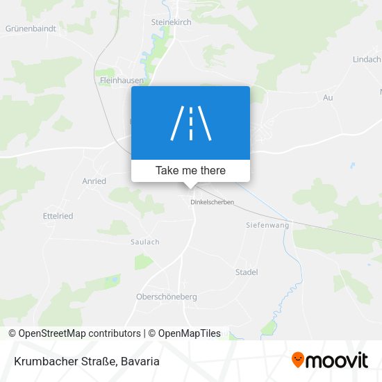 Krumbacher Straße map
