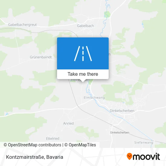 Карта Kontzmairstraße