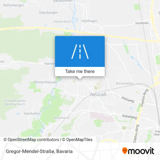 Карта Gregor-Mendel-Straße