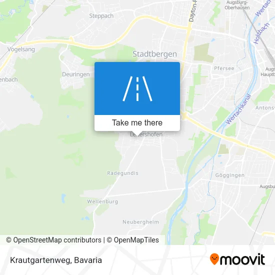 Карта Krautgartenweg