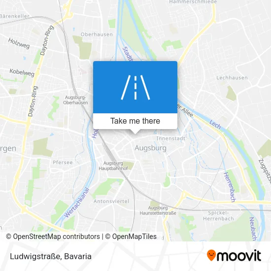 Карта Ludwigstraße