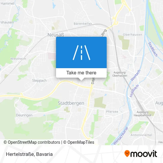 Hertelstraße map