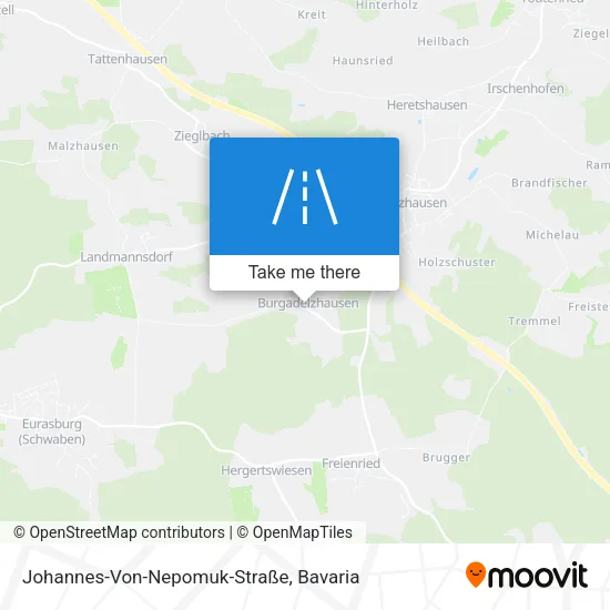 Johannes-Von-Nepomuk-Straße map