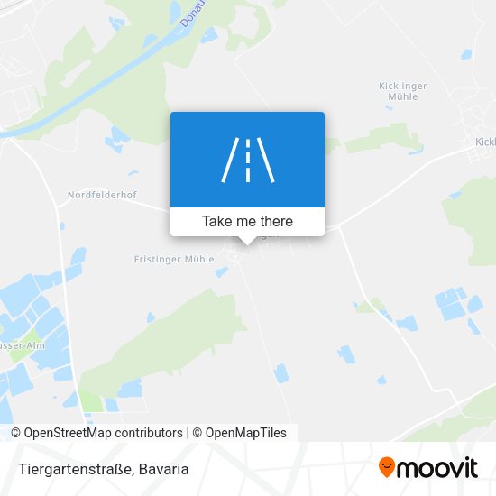 Tiergartenstraße map