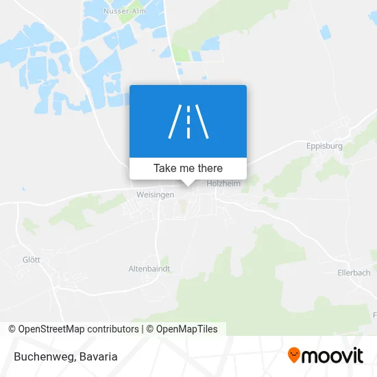 Buchenweg map