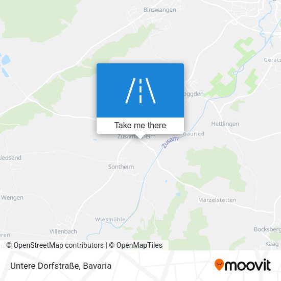 Untere Dorfstraße map