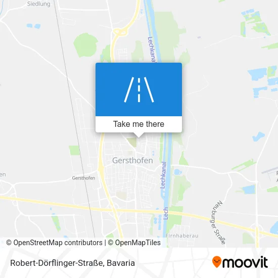 Карта Robert-Dörflinger-Straße