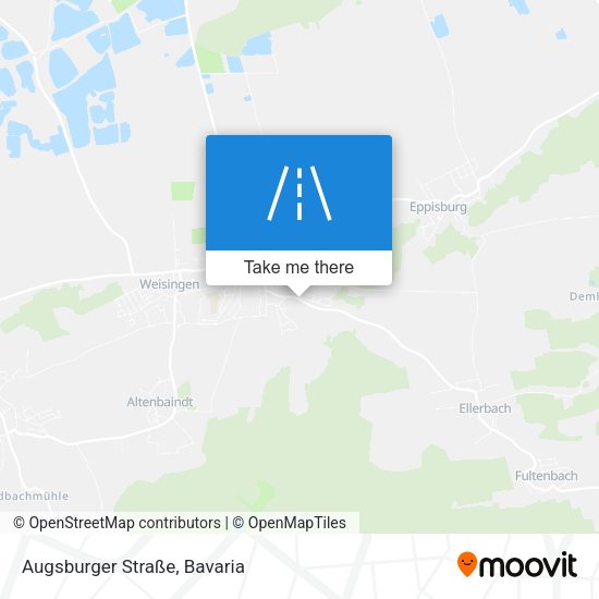 Augsburger Straße map