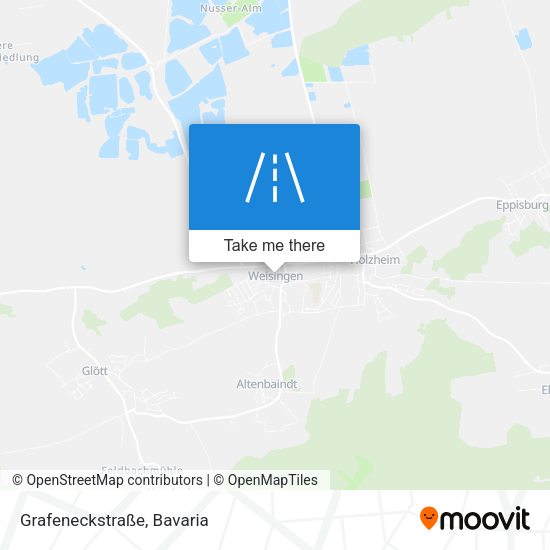 Grafeneckstraße map