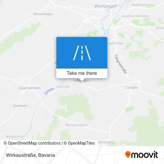 Wirkaustraße map