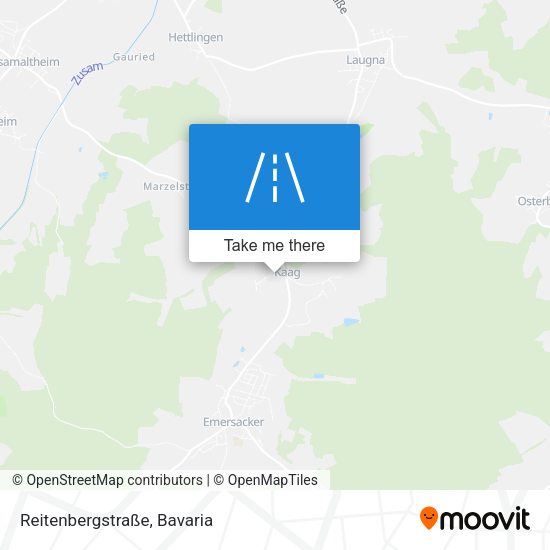 Reitenbergstraße map