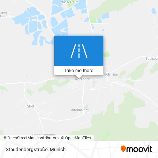 Staudenbergstraße map