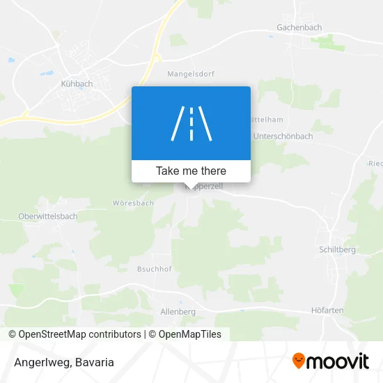 Карта Angerlweg