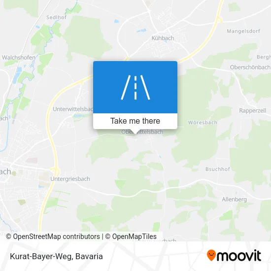 Карта Kurat-Bayer-Weg