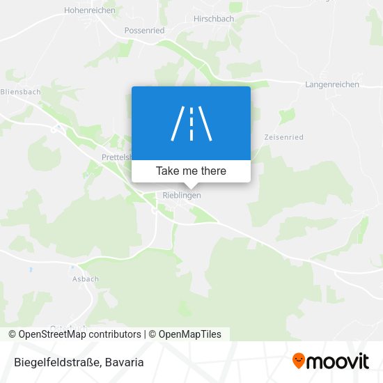 Biegelfeldstraße map
