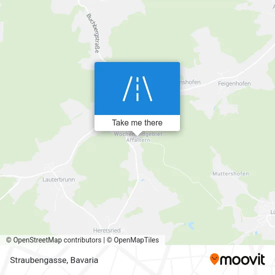 Карта Straubengasse