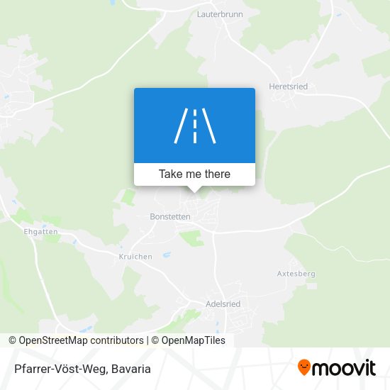 Pfarrer-Vöst-Weg map
