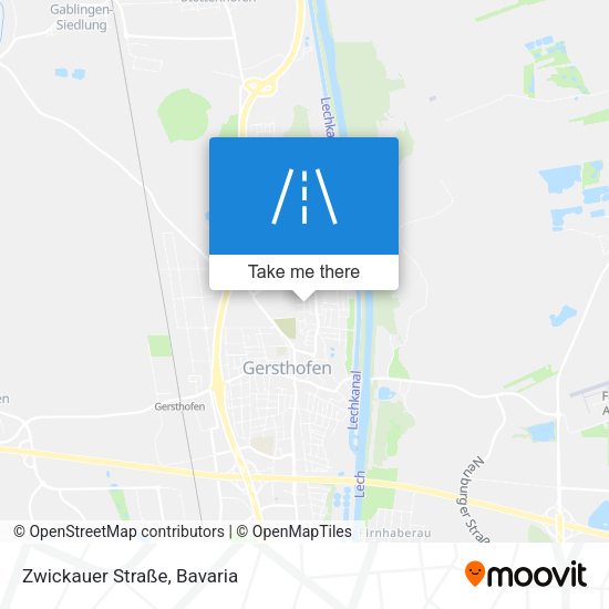 Zwickauer Straße map