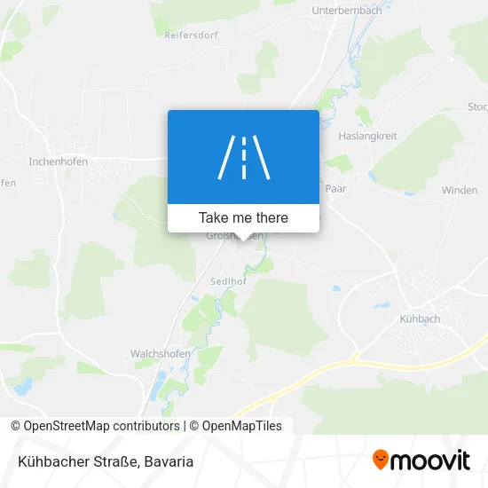 Kühbacher Straße map