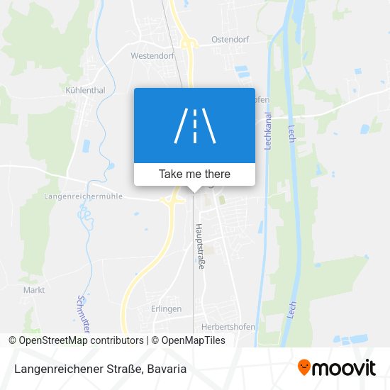 Langenreichener Straße map