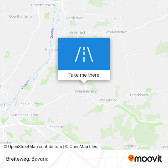 Карта Breiteweg