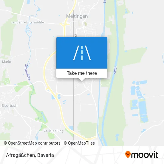 Afragäßchen map