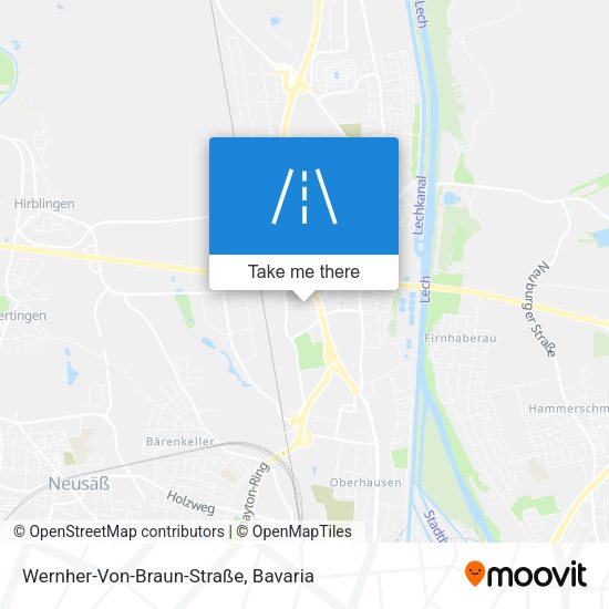 Wernher-Von-Braun-Straße map