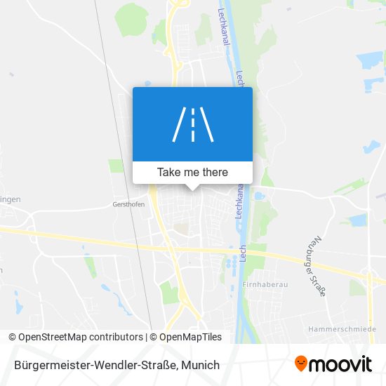 Карта Bürgermeister-Wendler-Straße