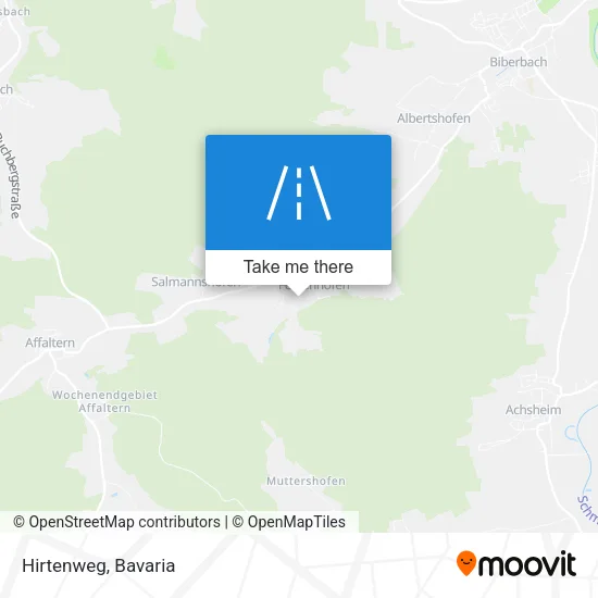 Hirtenweg map