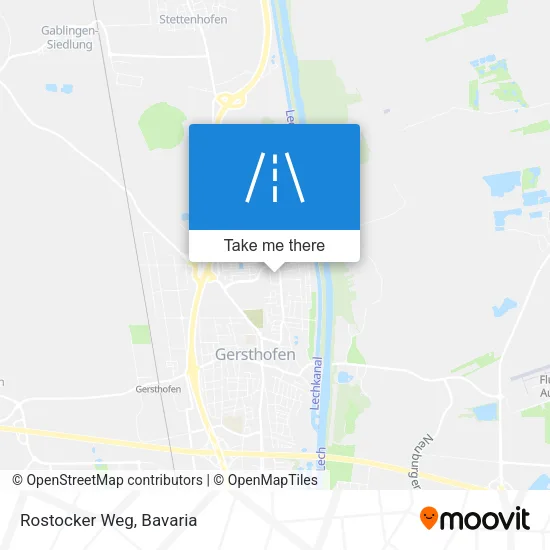 Карта Rostocker Weg