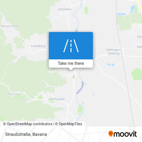 Straußstraße map