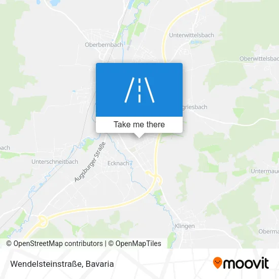 Карта Wendelsteinstraße