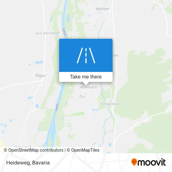 Карта Heideweg