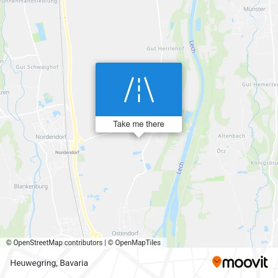 Heuwegring map