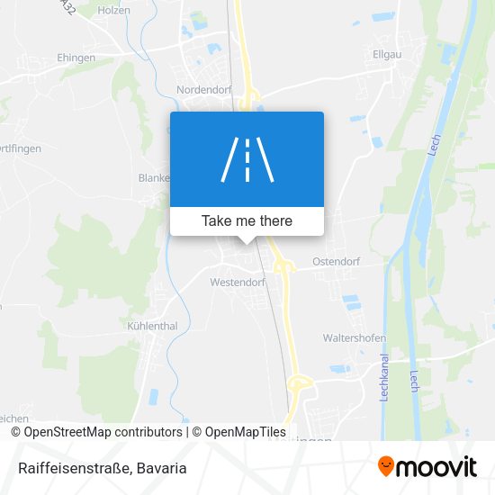 Raiffeisenstraße map