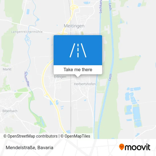 Mendelstraße map