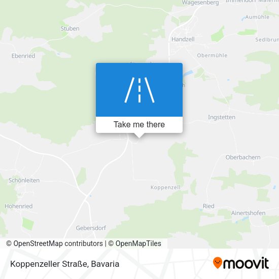 Koppenzeller Straße map