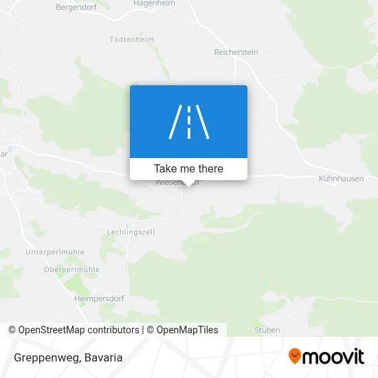 Greppenweg map