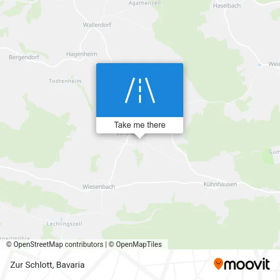 Карта Zur Schlott