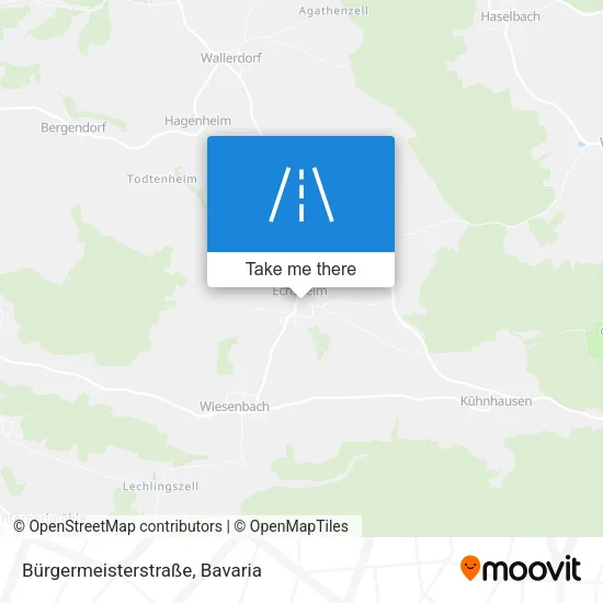 Карта Bürgermeisterstraße