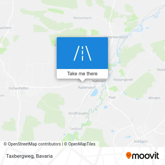 Карта Taxbergweg