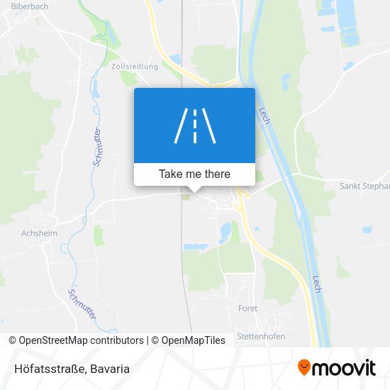 Höfatsstraße map
