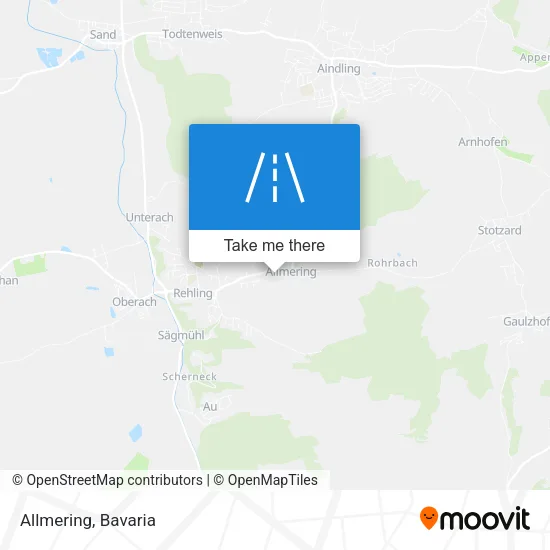Карта Allmering