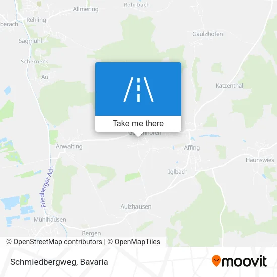 Карта Schmiedbergweg